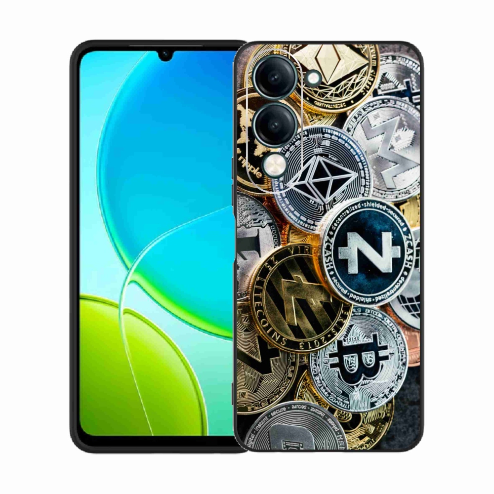 Gélový kryt mmCase na Vivo Y29s 5G - kryptomeny