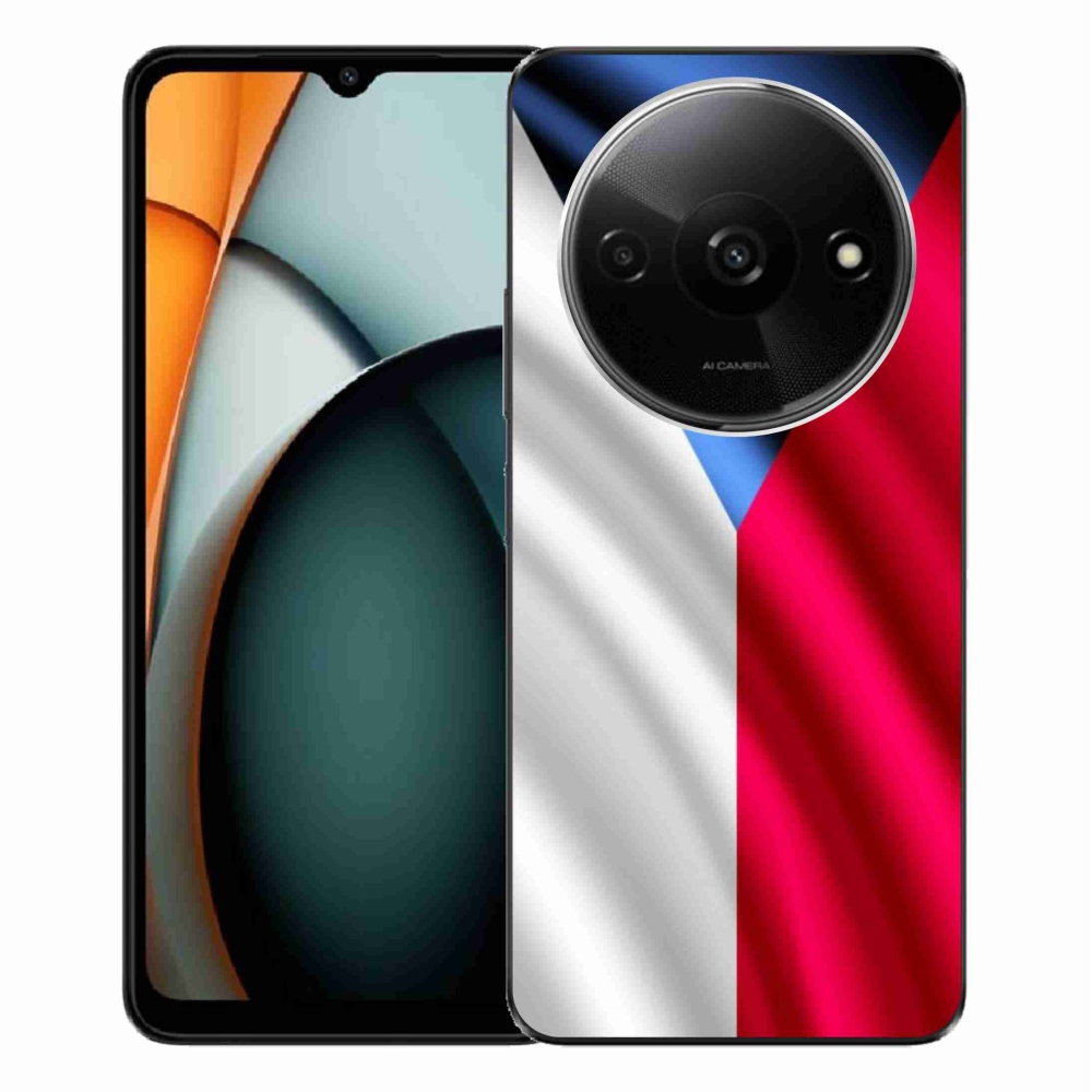 Gélový kryt mmCase na Xiaomi Redmi A3 - česká vlajka