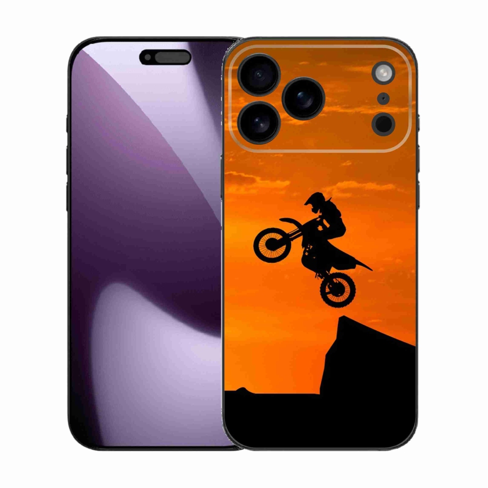 Gélový kryt mmCase na iPhone 17 Pro Max - motocross