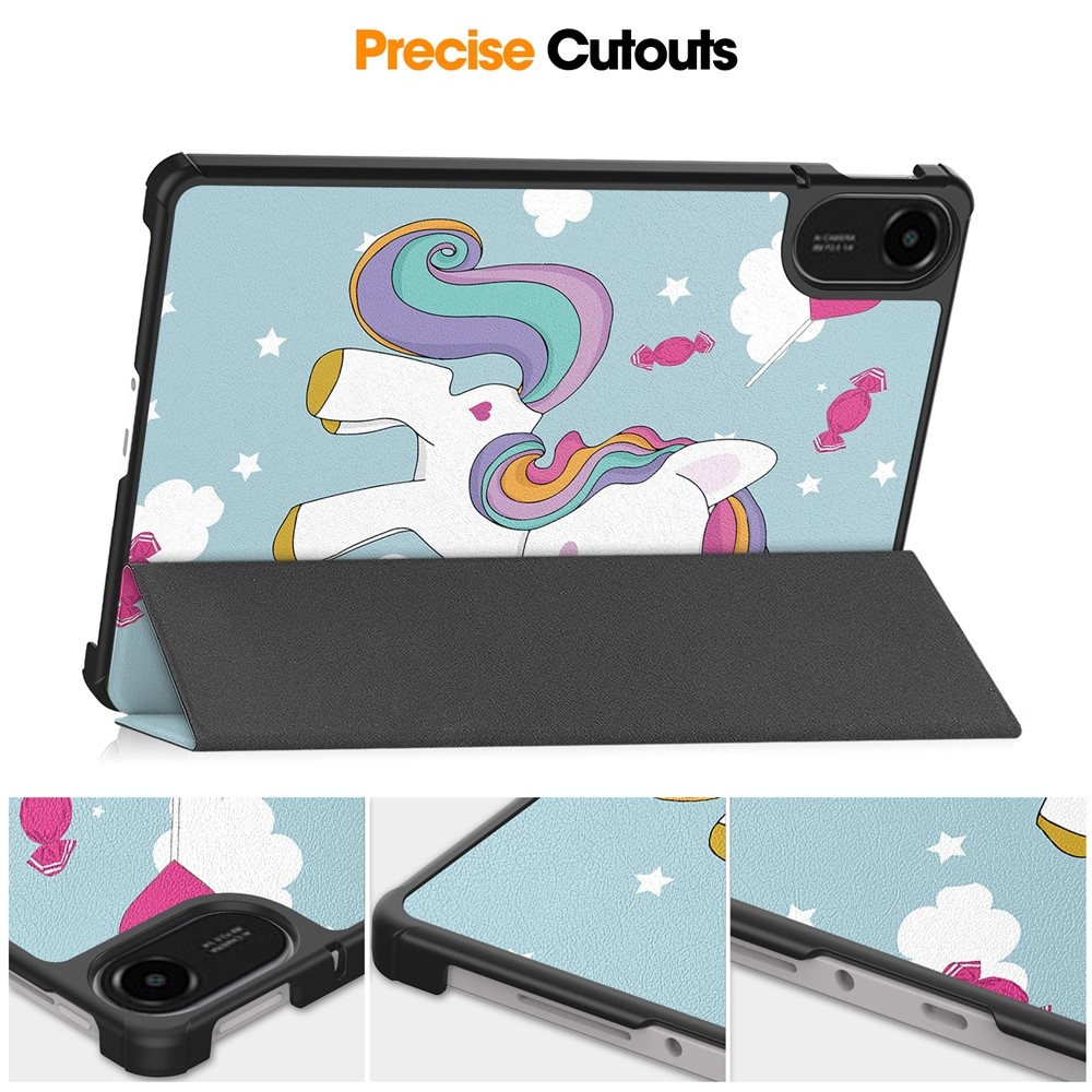 Patte chytré zatváracie púzdro na Xiaomi Redmi Pad 2 - jednorožec