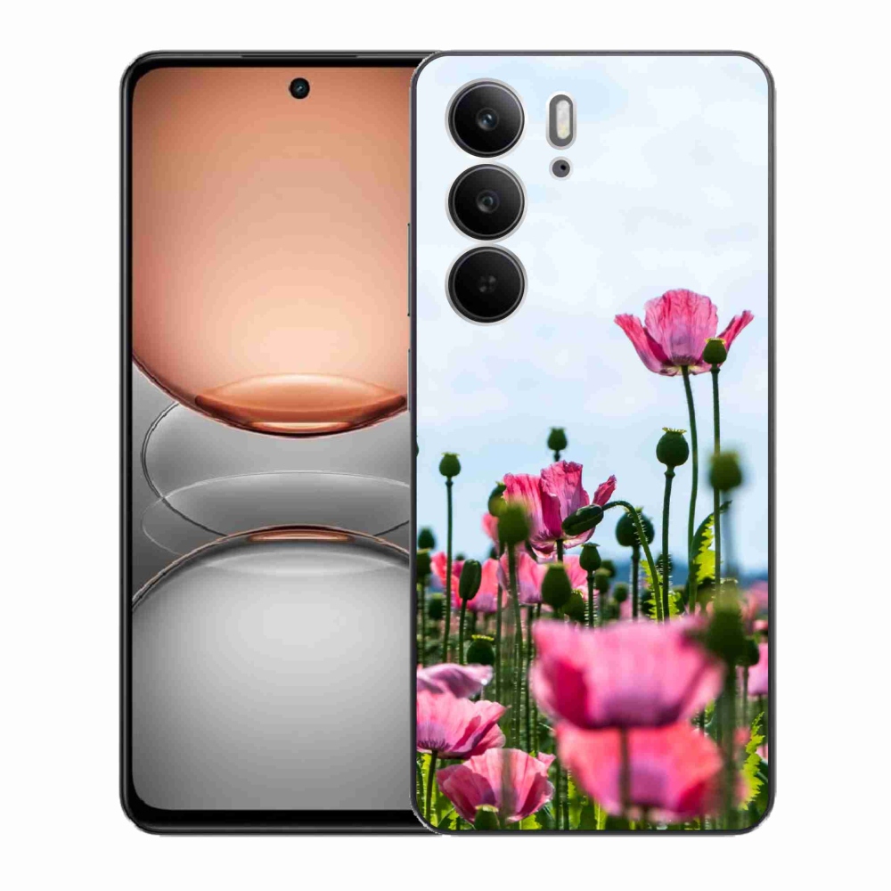 Gélový kryt mmCase na Realme C75 - vlčí mak