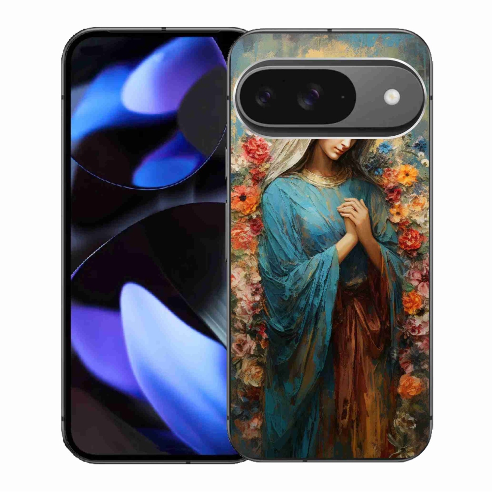 Gélový kryt mmCase na Google Pixel 9/9 Pro - svätá žena