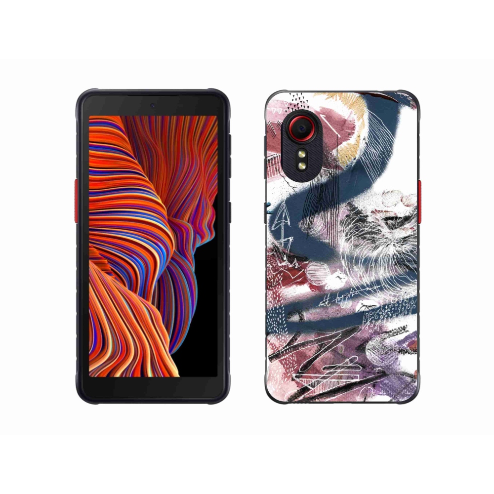 Gélový kryt mmCase na Samsung Galaxy Xcover 5 - abstraktný motív 28