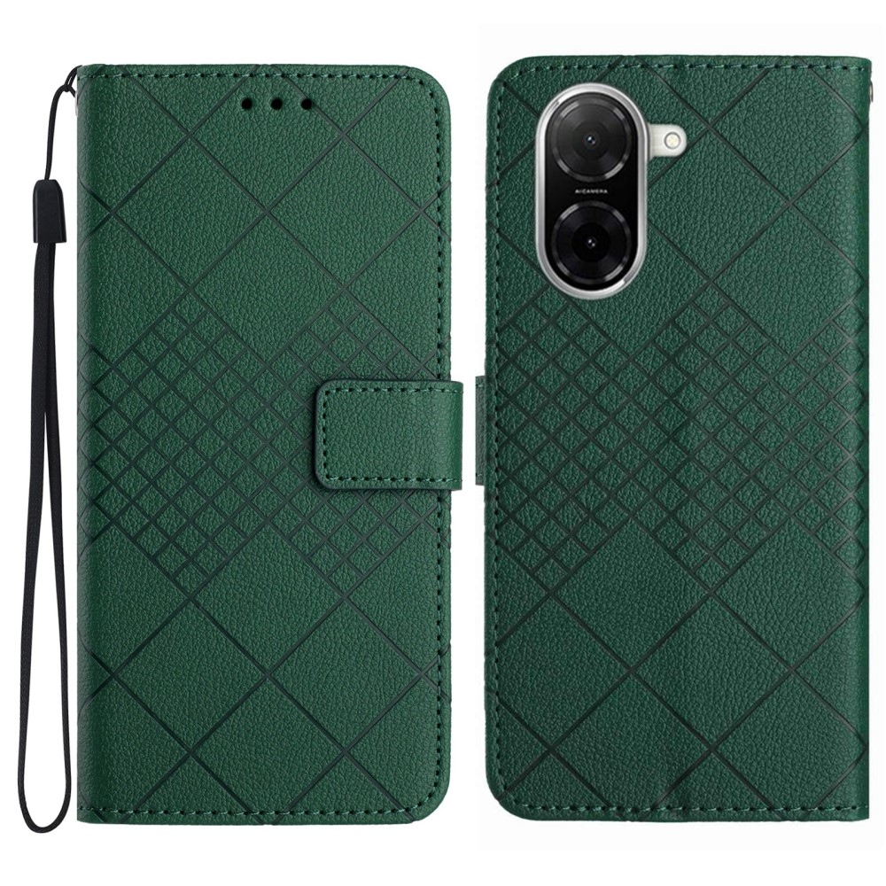 Folio knižkové púzdro na Xiaomi Redmi A5 (173.45x79.35x8.45mm) - zelené