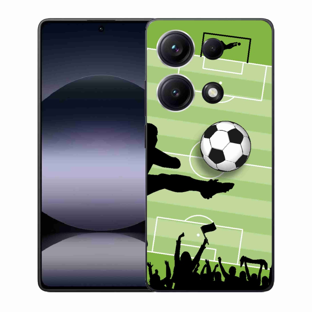 Gélový kryt mmCase na Xiaomi Redmi Note 14S - futbal 3