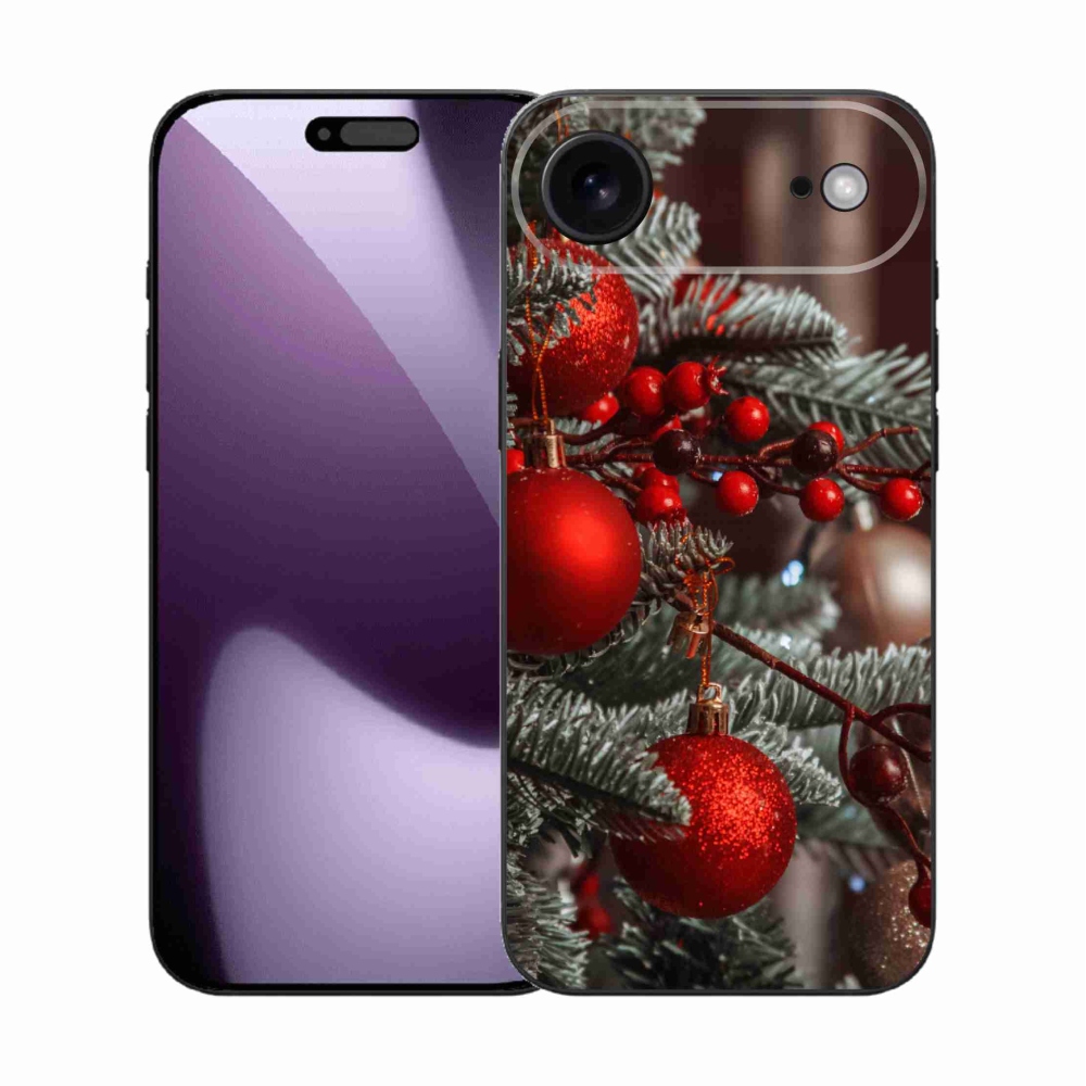 Gélový kryt mmCase na iPhone 17 Air - vianočné ozdoby 2