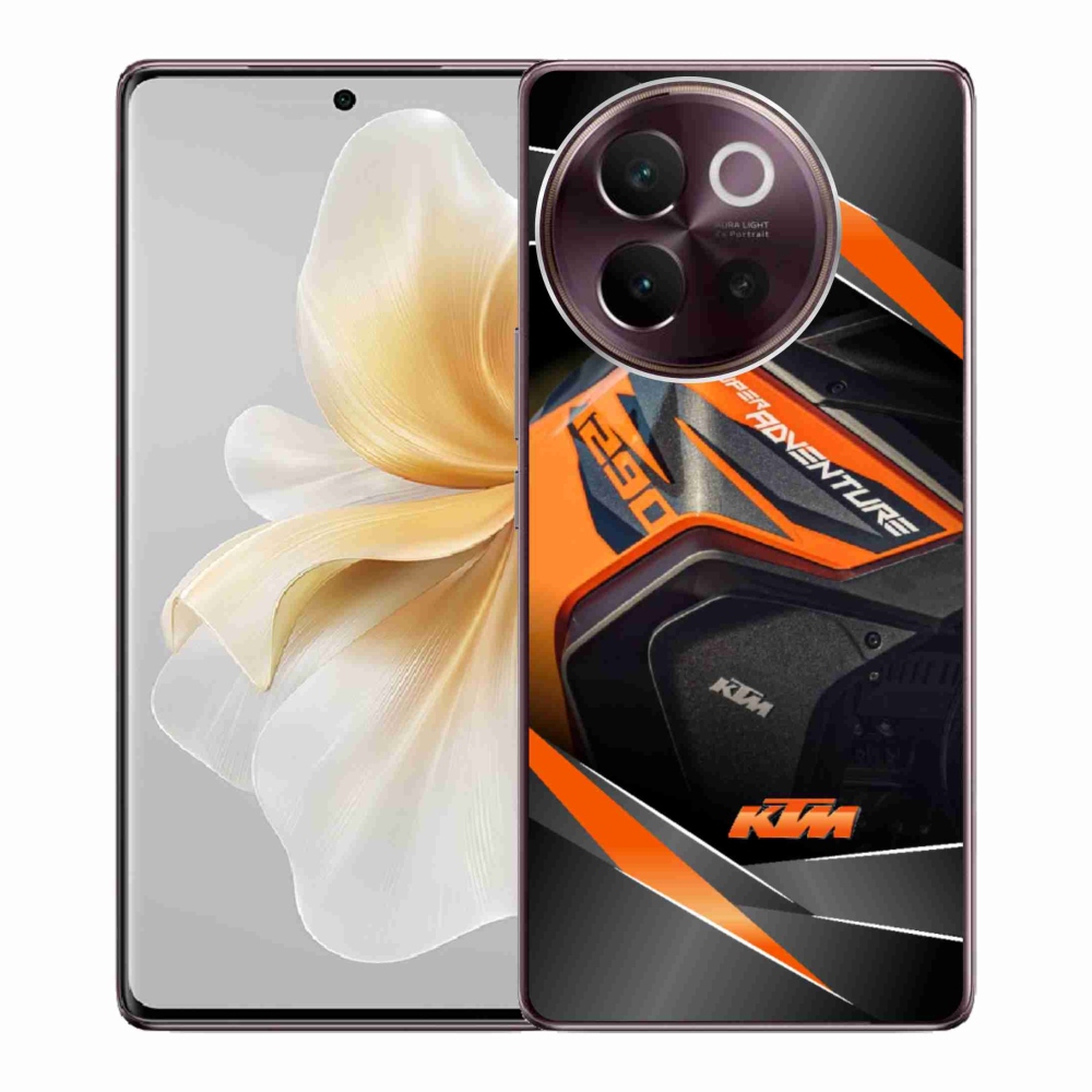 Gélový kryt mmCase na Vivo V40 Lite 5G - motorka ktm