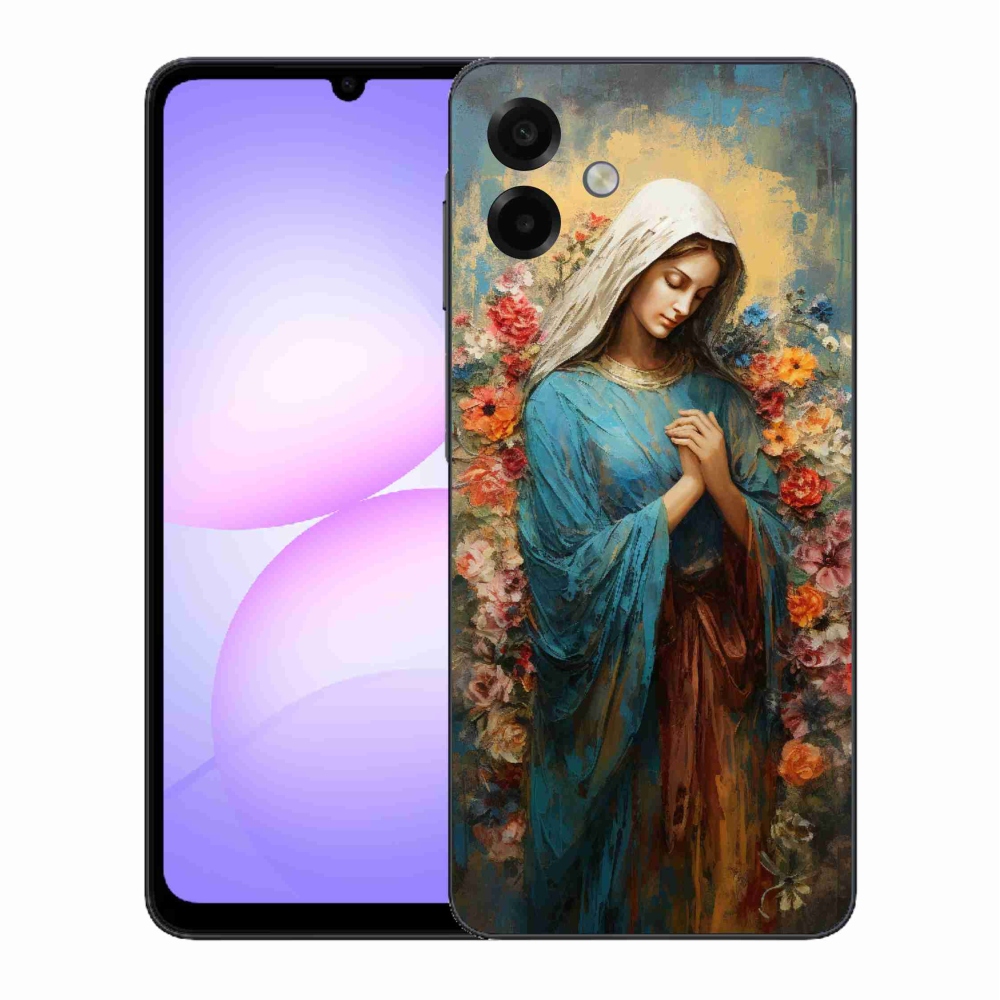 Gélový kryt mmCase na Samsung Galaxy A07 4G - svätá žena
