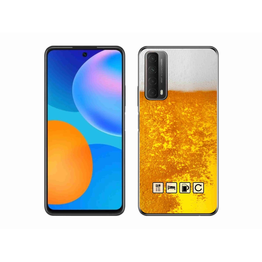 Gélový kryt mmCase na Huawei P Smart (2021) - pivný motív 3