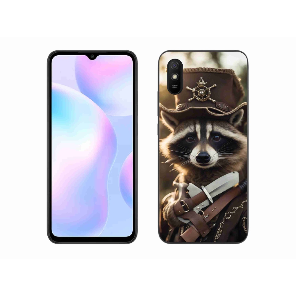 Gélový kryt mmCase na Xiaomi Redmi 9AT - mýval v uniforme