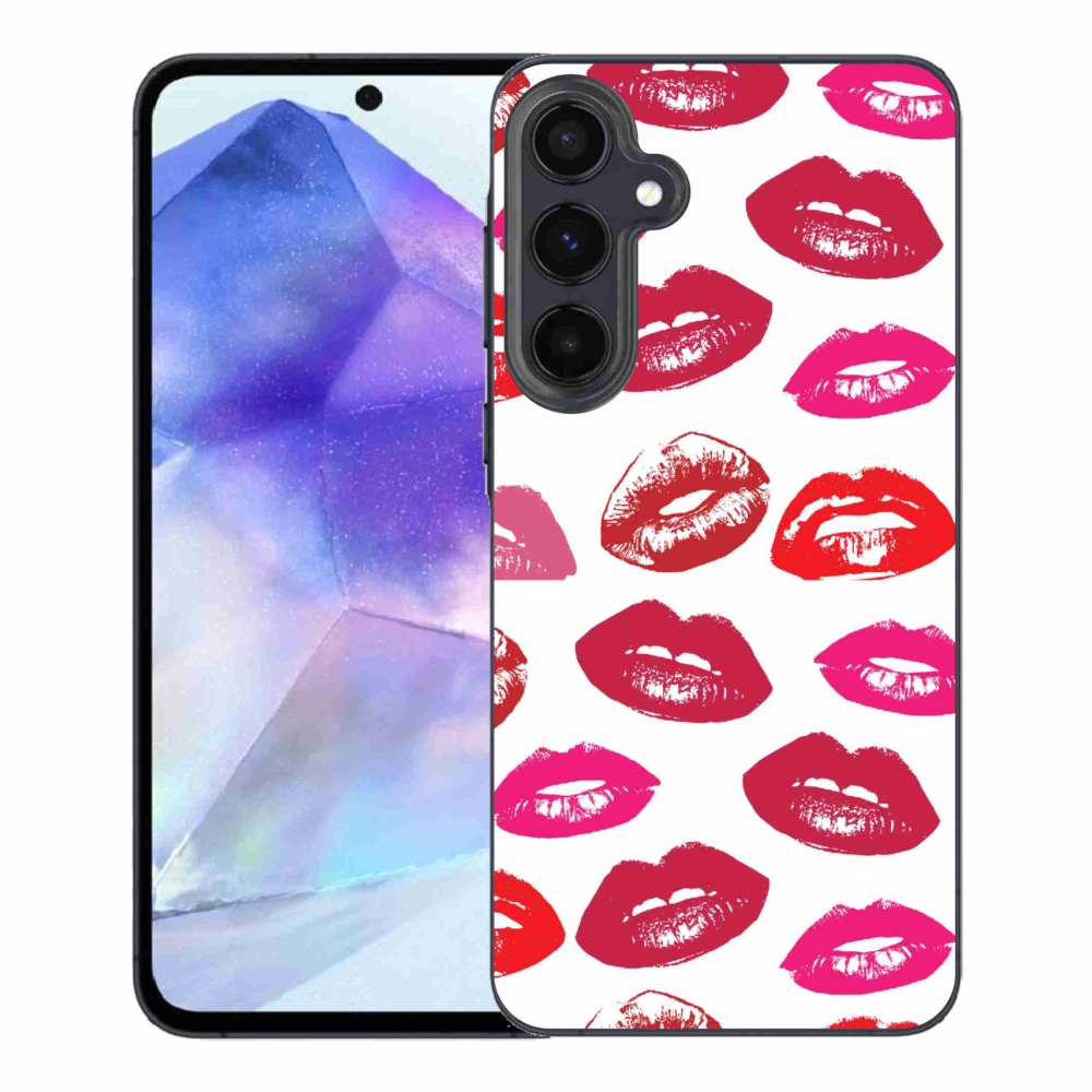 Gélový kryt mmCase na Samsung Galaxy A55 5G - pery