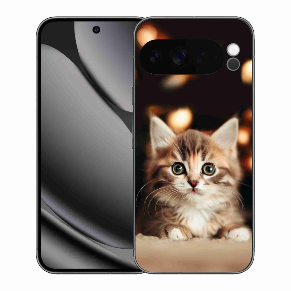 Gélový kryt mmCase na Google Pixel 10 Pro XL - roztomilé mačiatko 2