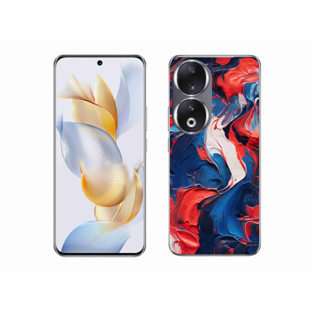 Gélový kryt mmCase na Honor 90 - abstraktný motív 7