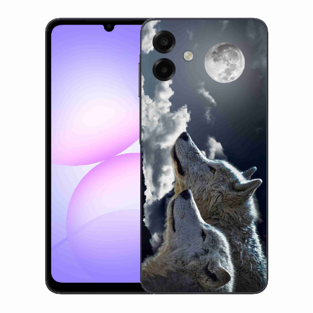 Gélový kryt mmCase na Samsung Galaxy A07 4G - vlci