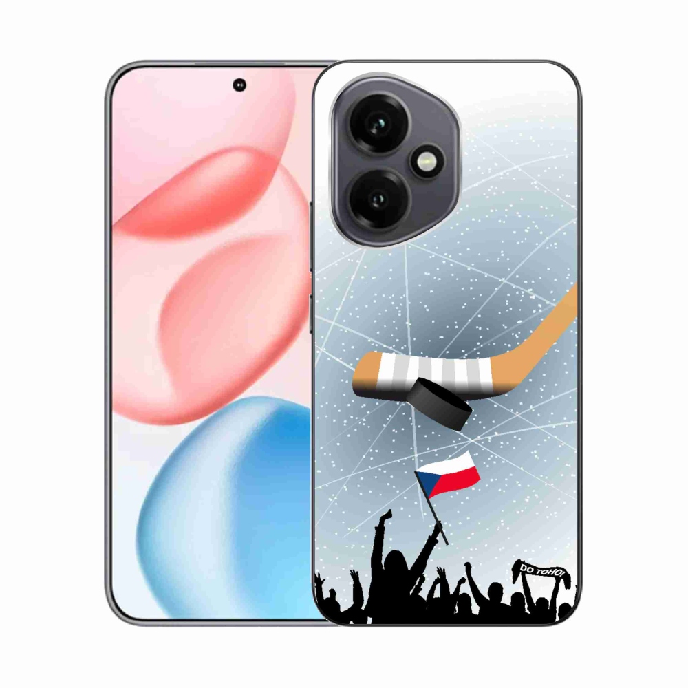 Gélový kryt mmCase na Honor 400 - fanúšikovia hokeja