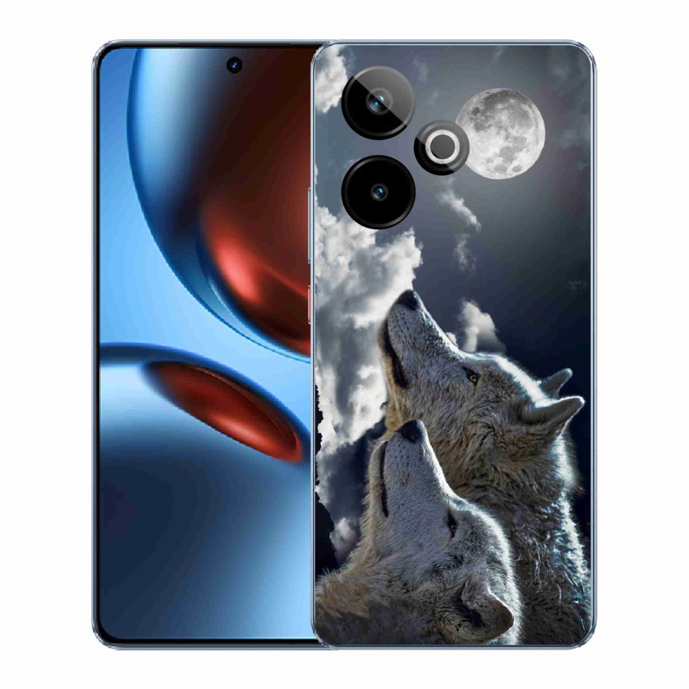 Gélový kryt mmCase na Realme GT 7 5G/GT 7T 5G - vlci