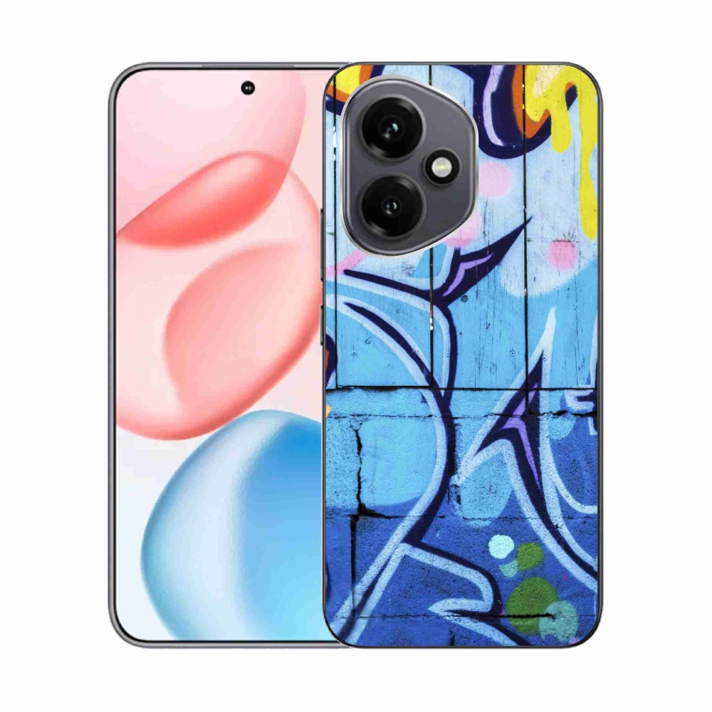 Gélový kryt mmCase na Honor 400 - graffiti