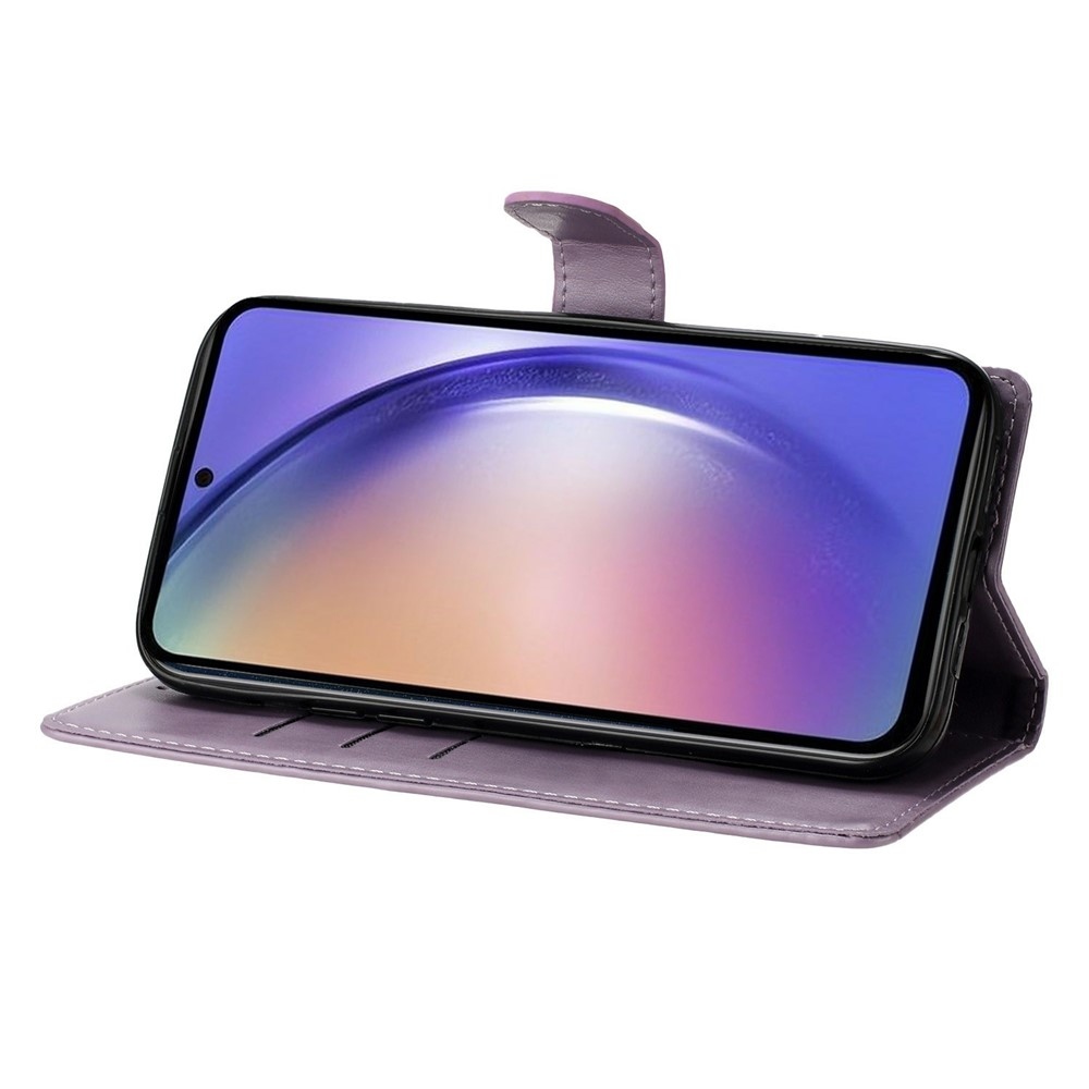 Floralis knižkové púzdro na Xiaomi 15T - fialové