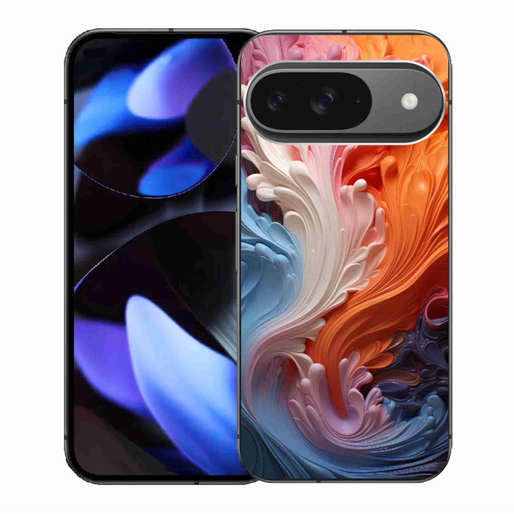 Gélový kryt mmCase na Google Pixel 9/9 Pro - abstraktný motív 8