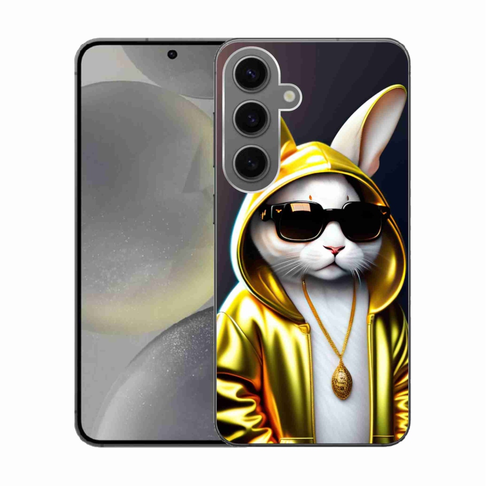 Gélový kryt mmCase na Samsung Galaxy S24 - mačka boss