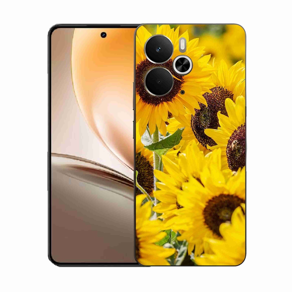 Gélový kryt mmCase na Realme 14 5G - slnečnica