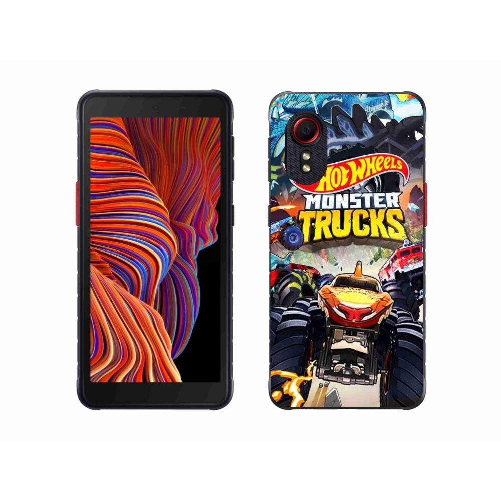 Gélový kryt mmCase na Samsung Galaxy Xcover 5 - hot wheels 2