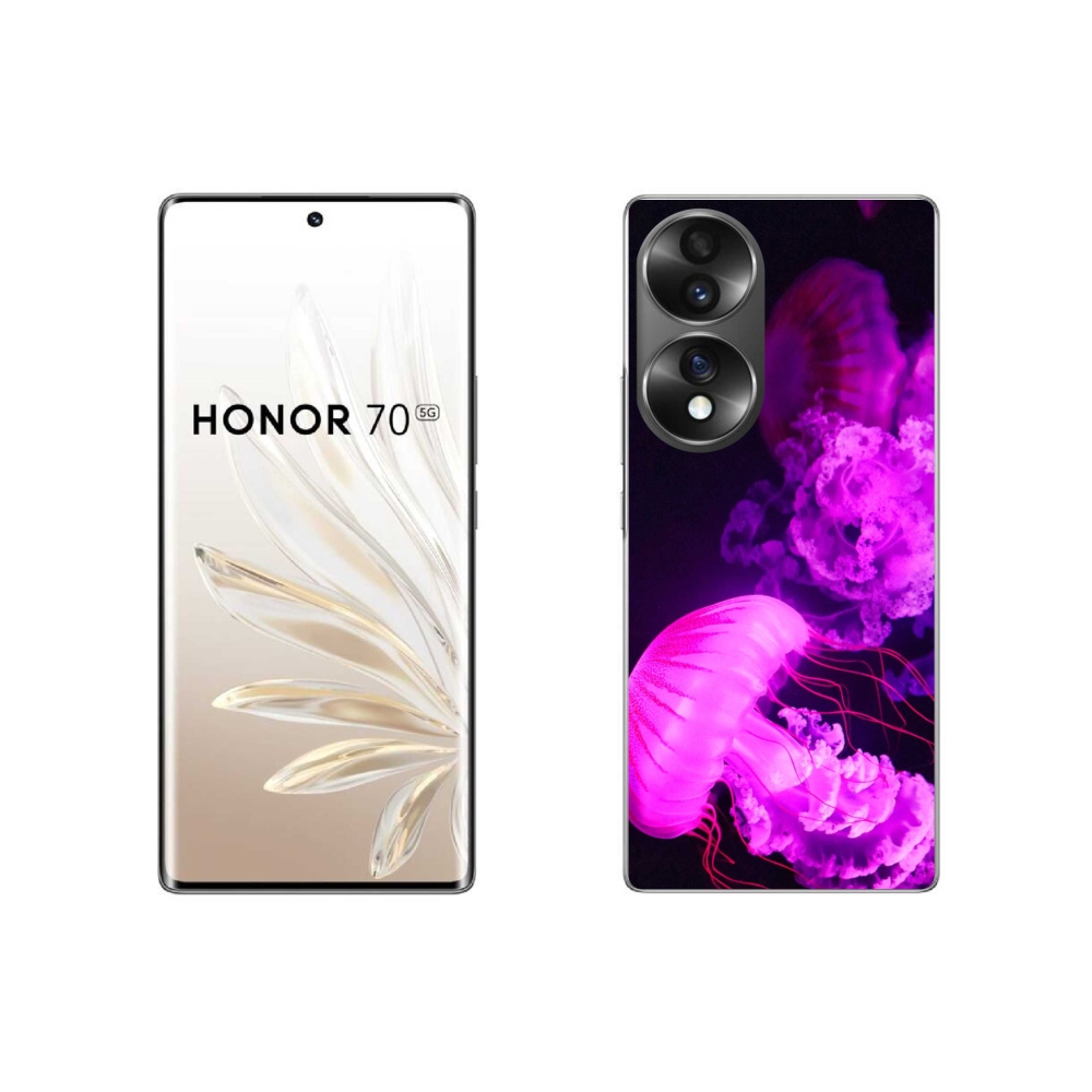 Gélový kryt mmCase na Honor 70 - medúza 1