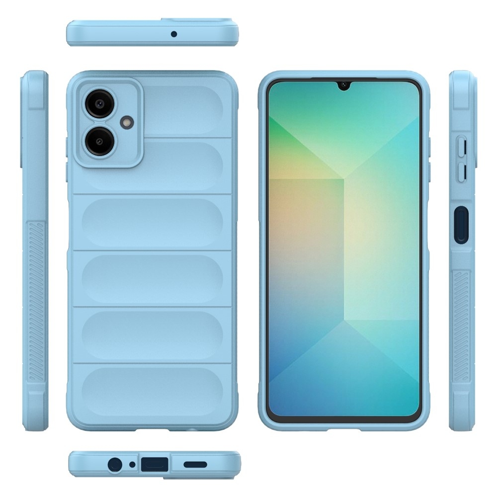 Rugg odolný gélový obal na Samsung Galaxy A06 4G - svetlomodrý