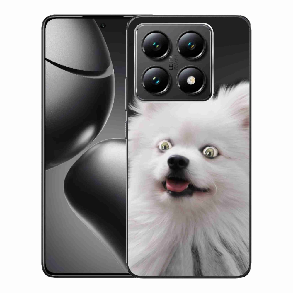 Gélový kryt mmCase na Xiaomi 14T - biely špic