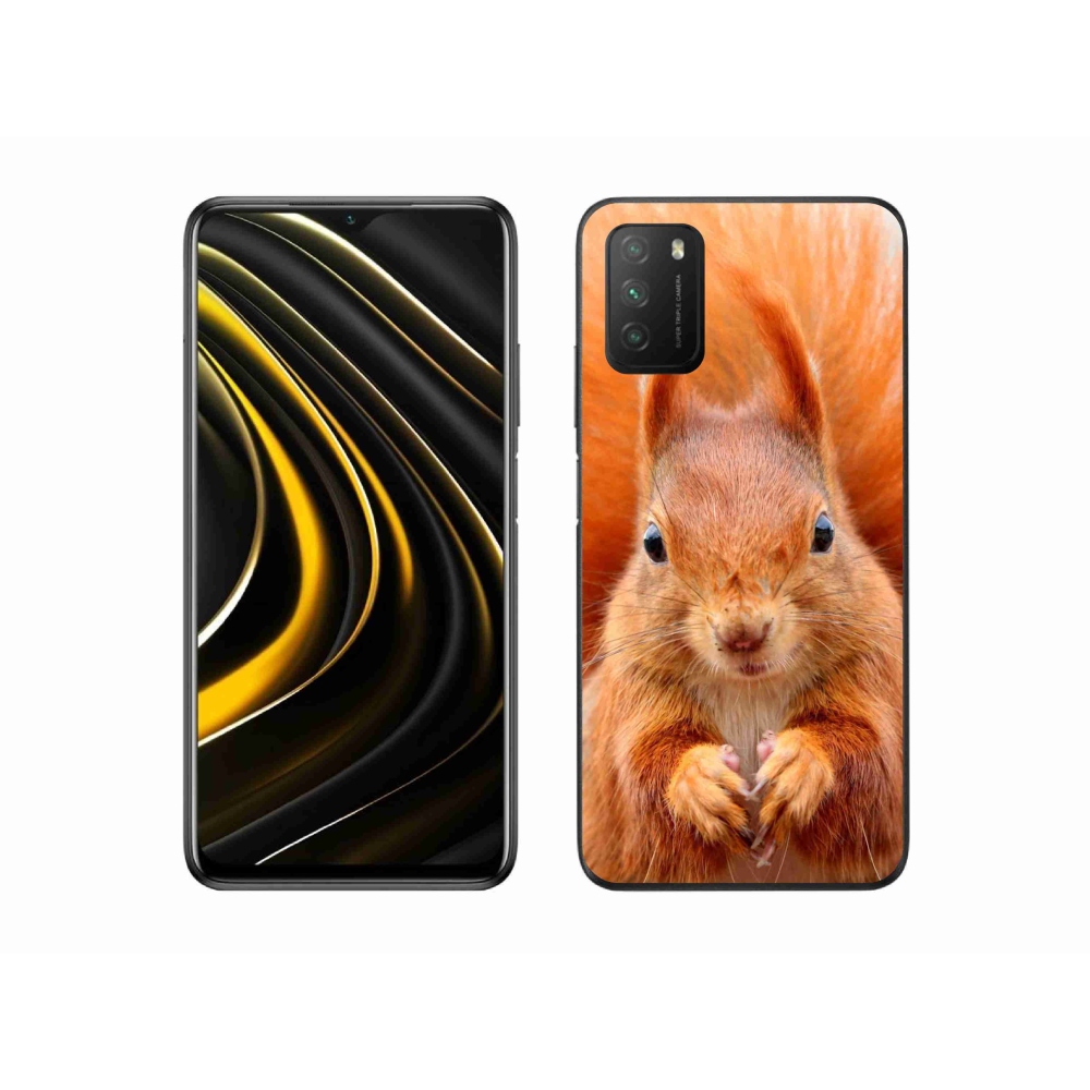 Gélový kryt mmCase na Xiaomi Poco M3 - veverička