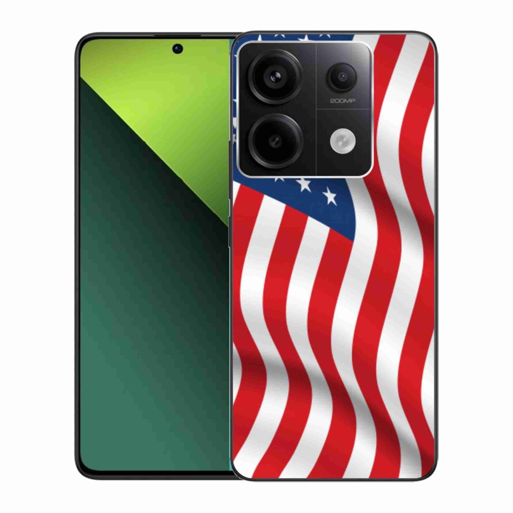 Gélový kryt mmCase na Xiaomi Redmi Note 13 Pro 5G/Poco X6 5G - USA vlajka