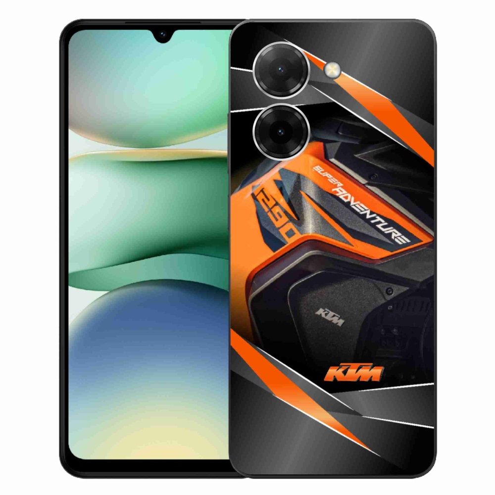 Gélový kryt mmCase na Xiaomi Redmi A5 - motorka ktm