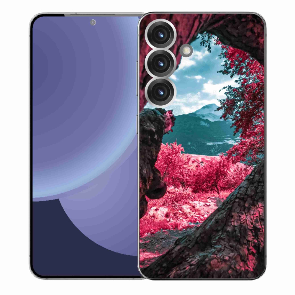 Gélový kryt mmCase na Samsung Galaxy S25+ - výhľad na hory