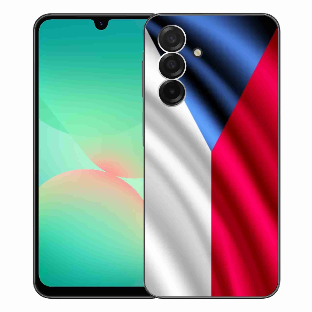 Gélový kryt mmCase na Samsung Galaxy A26 5G - česká vlajka
