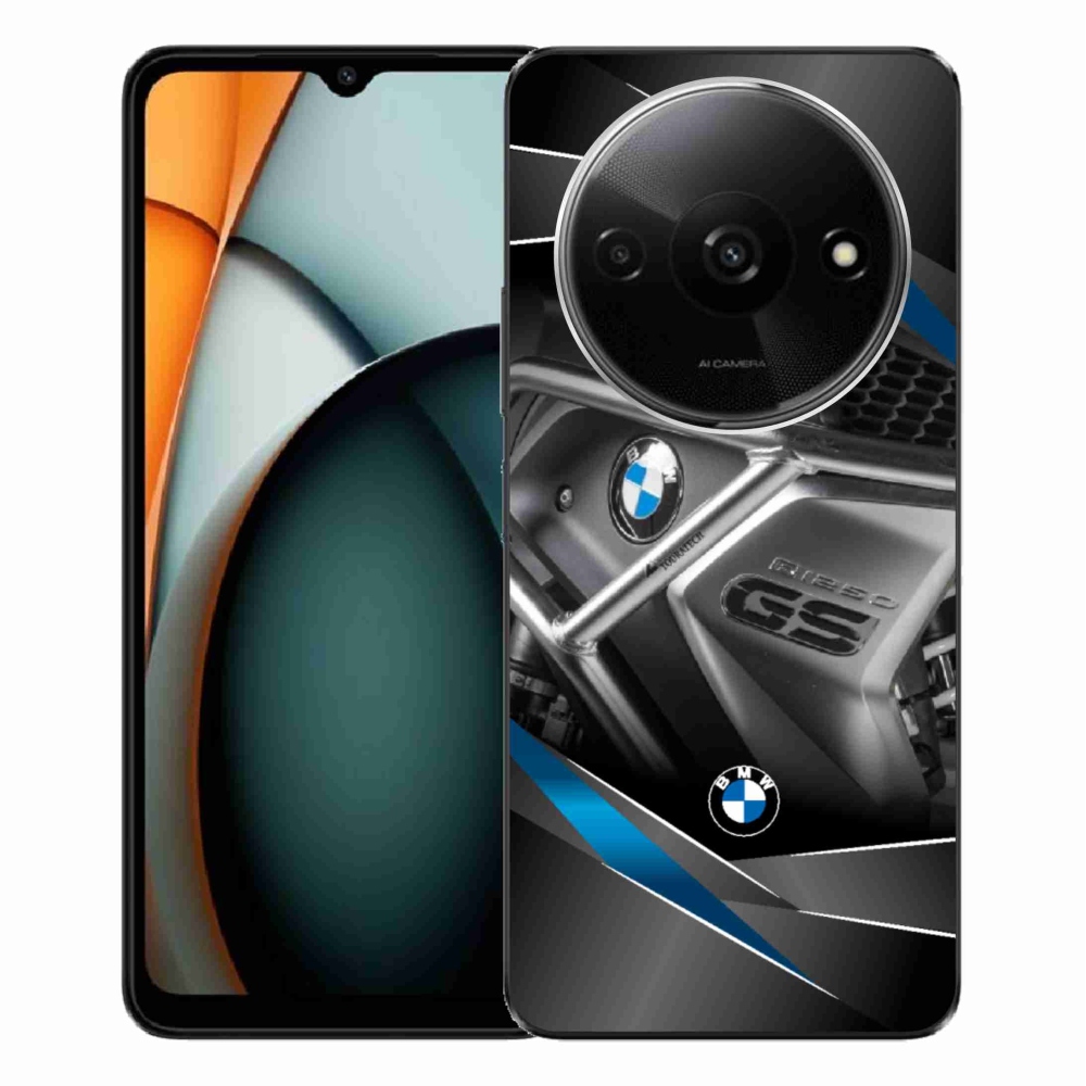 Gélový kryt mmCase na Xiaomi Redmi A3 - motorka bmw