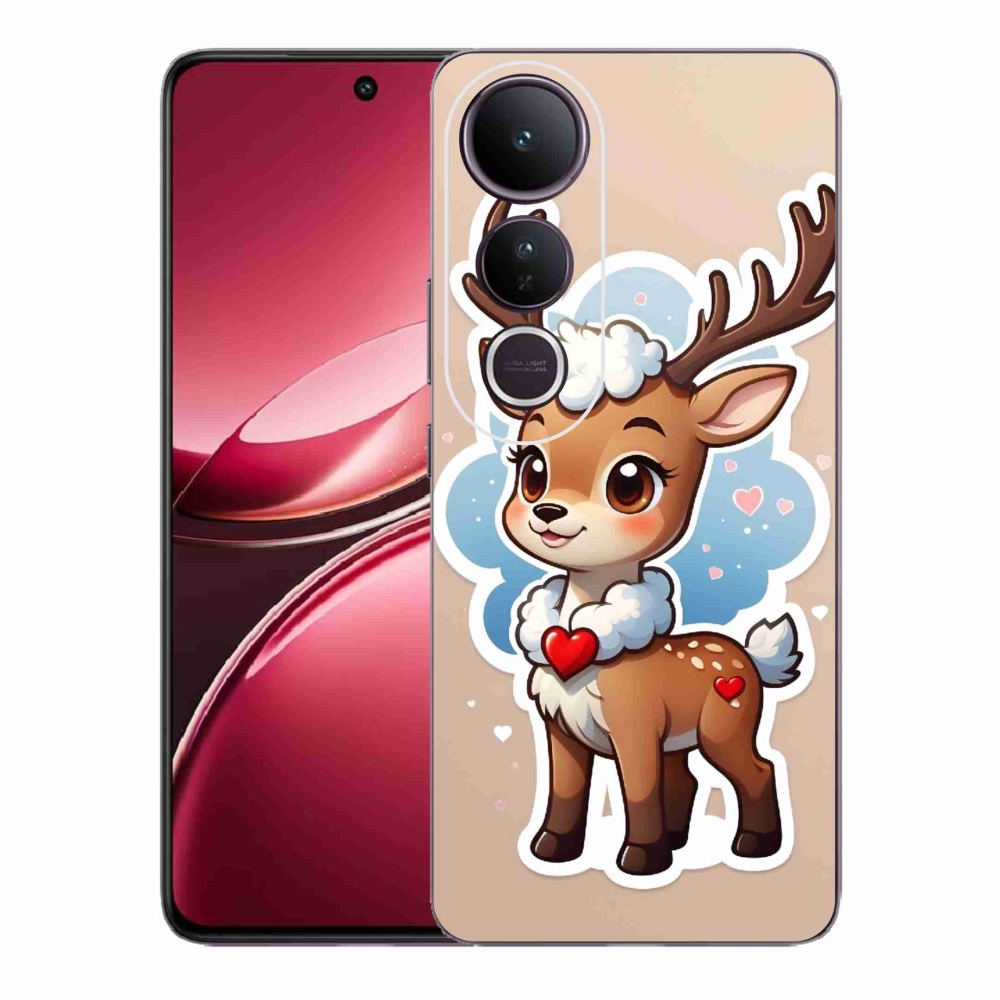Gélový kryt mmCase na Vivo V50 Lite 4G/5G - kreslený sob