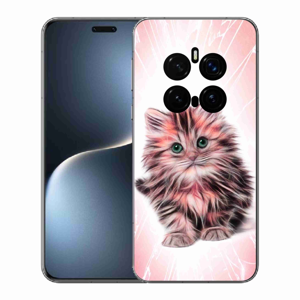 Gélový kryt mmCase na Honor Magic 7 Pro 5G - roztomilé mačiatko