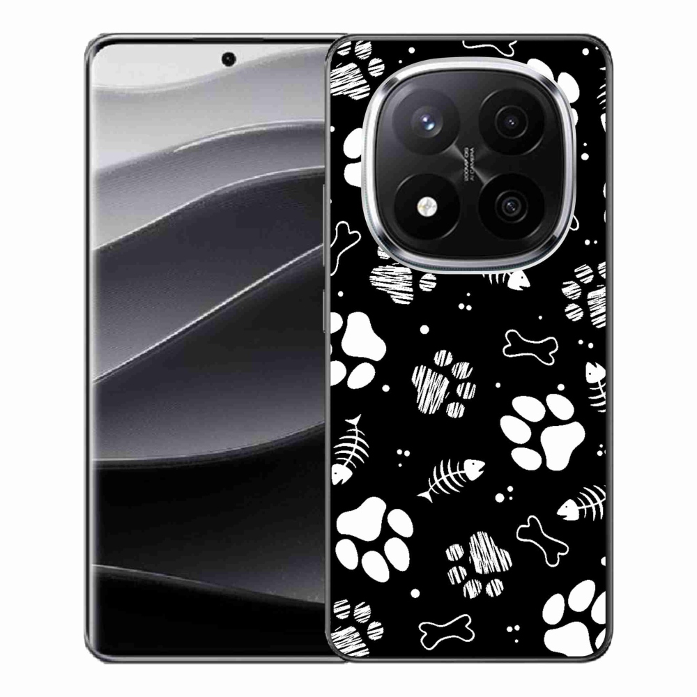 Gélový kryt mmCase na Xiaomi Redmi Note 14 Pro+ 5G - psie labky