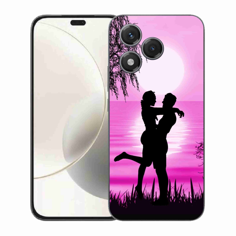 Gélový kryt mmCase na Honor 400 Lite - západ slnka
