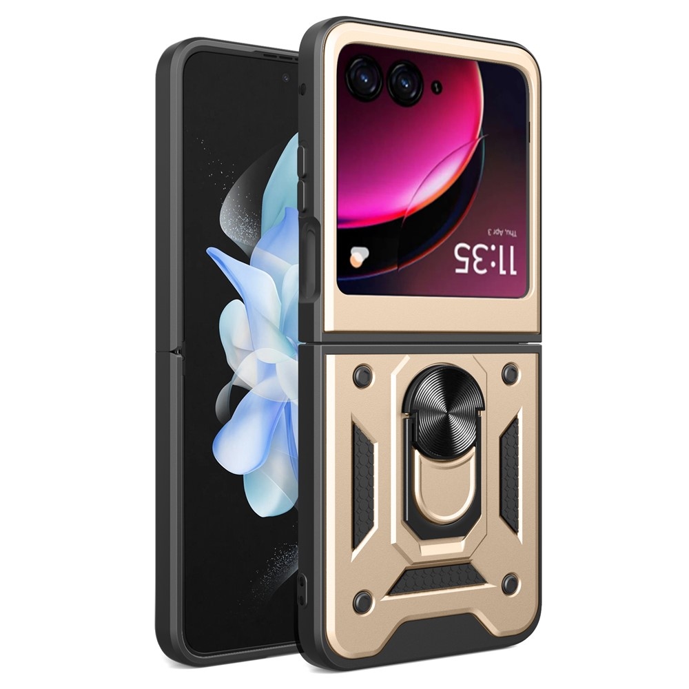 Slide odolný kryt na Motorola Razr 40 Ultra 5G - zlatý