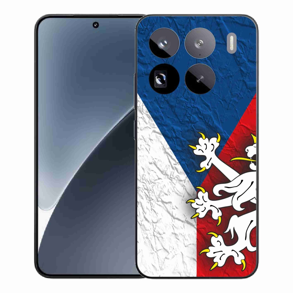 Gélový kryt mmCase na Xiaomi 15 Pro - česká vlajka 1