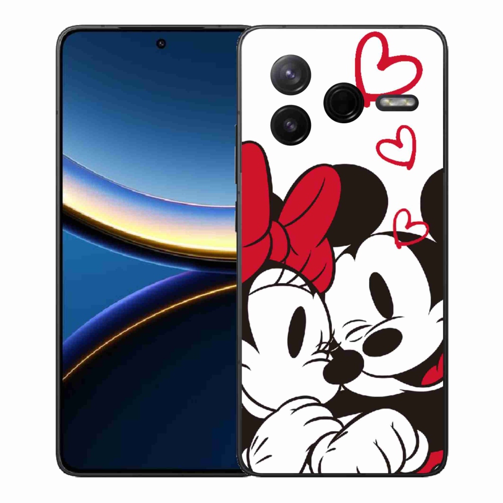 Gélový kryt mmCase na Xiaomi Poco F7 Pro - minnie a mickey