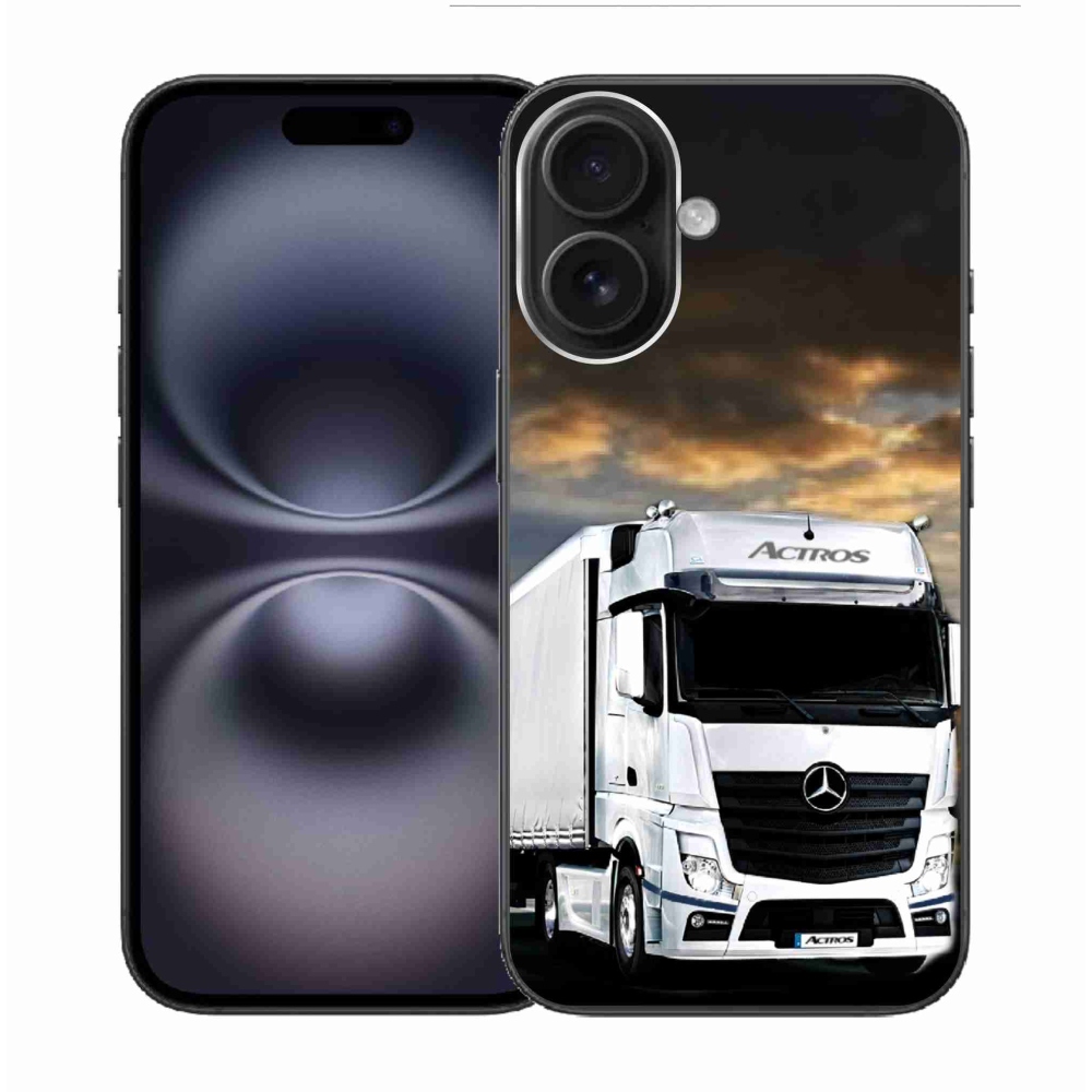 Gélový kryt mmCase na iPhone 16 - kamión