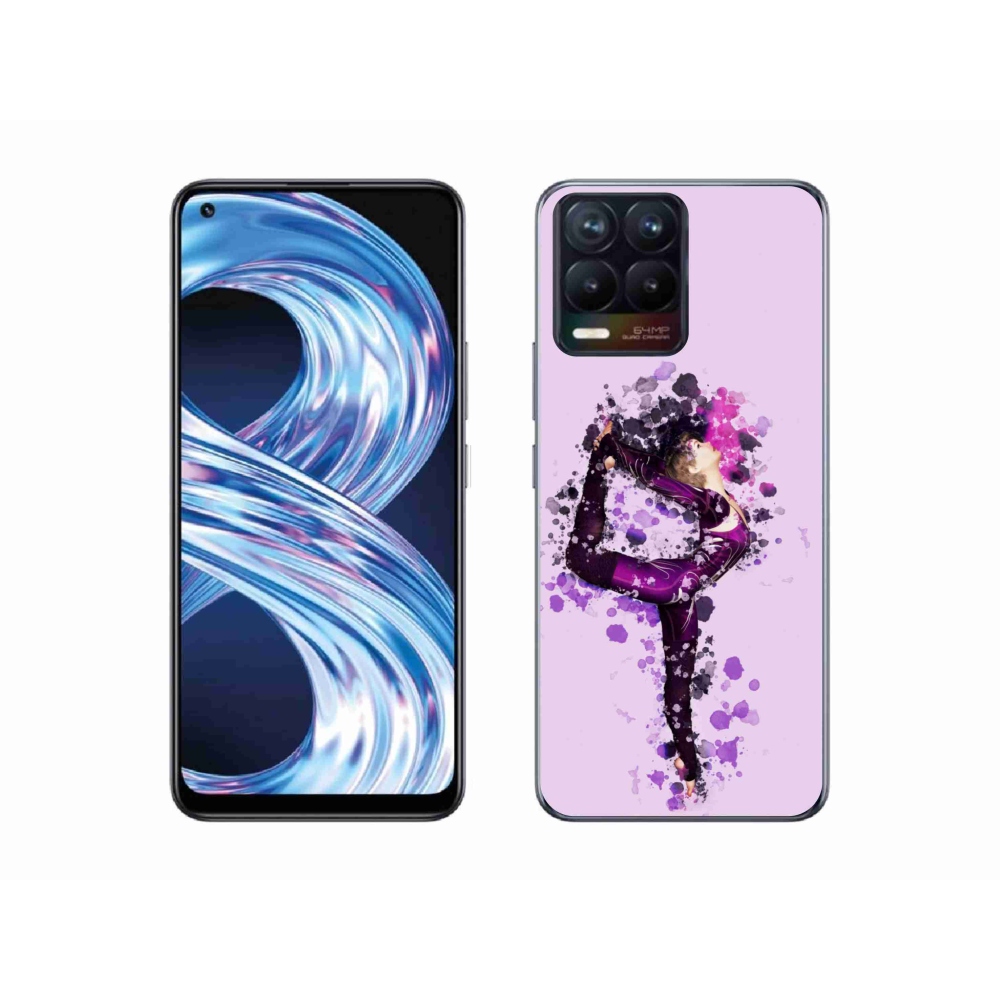 Gélový kryt mmCase na Realme 8 Pro - baletka