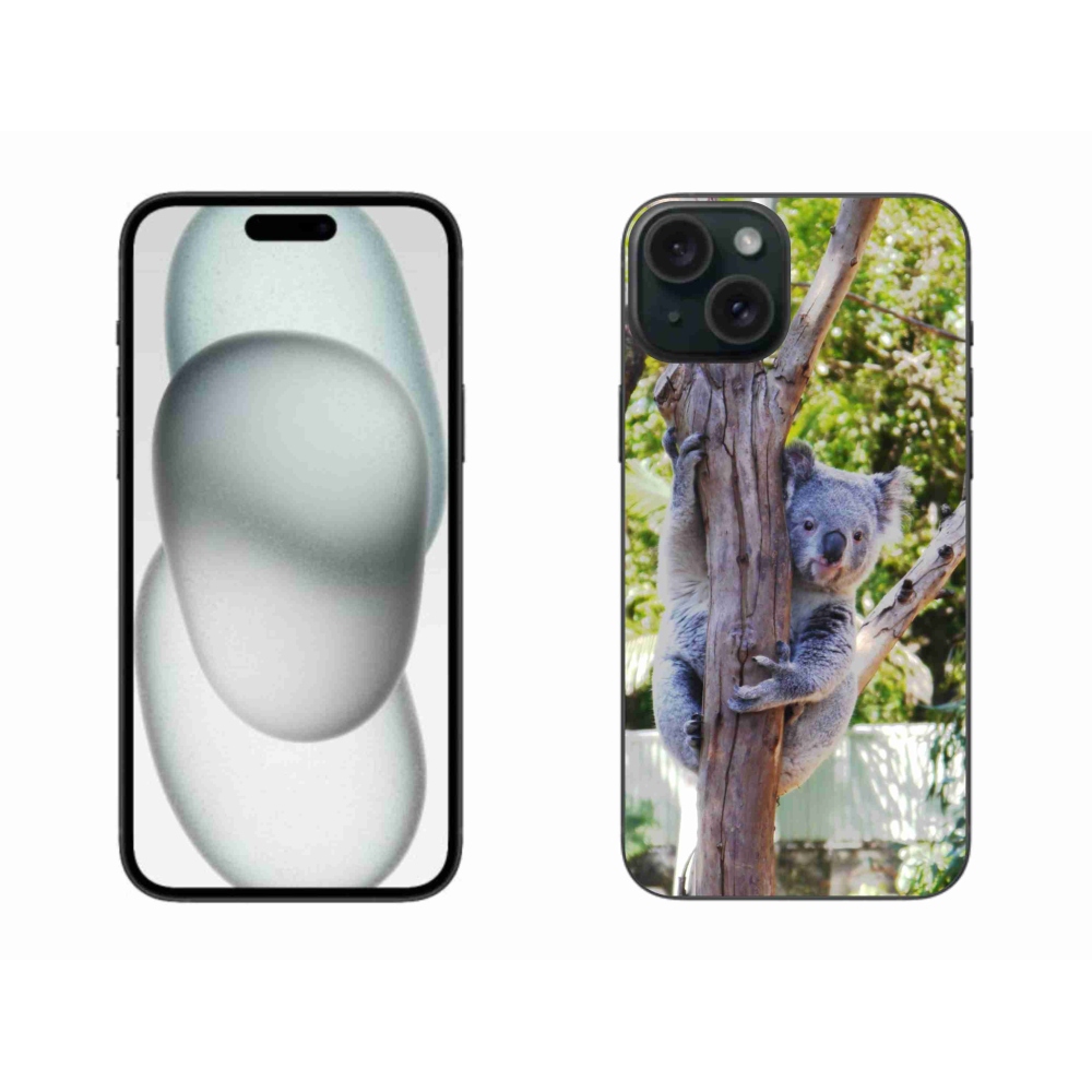 Gélový kryt mmCase na iPhone 15 Plus - koala