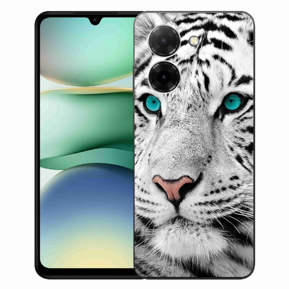 Gélový kryt mmCase na Xiaomi Redmi A5 (171.7x77.8x8.3mm) - biely tiger