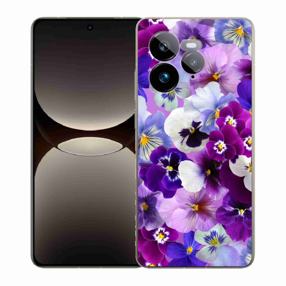 Gélový kryt mmCase na Realme GT 7 Pro 5G - kvety 9