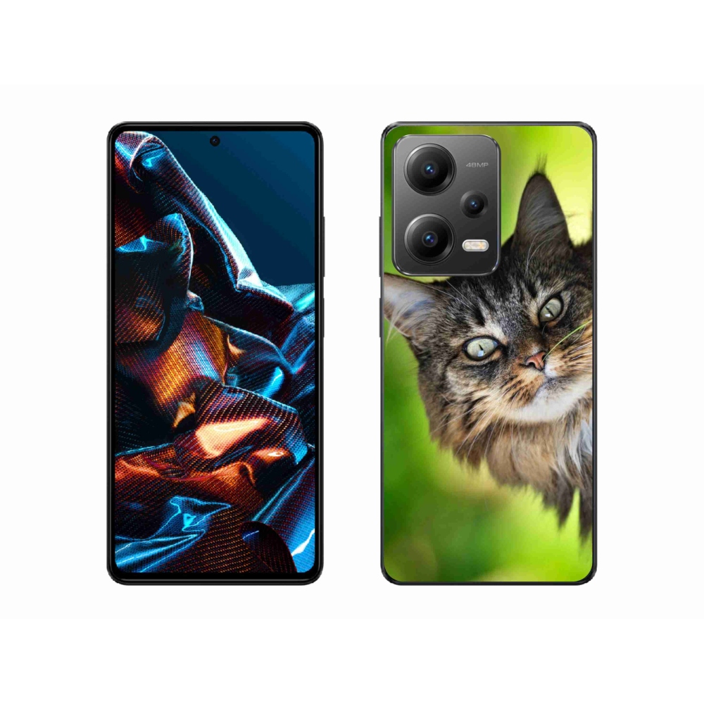 Gélový kryt mmCase na mobil Xiaomi Redmi Note 12 Pro 5G - mačka 3