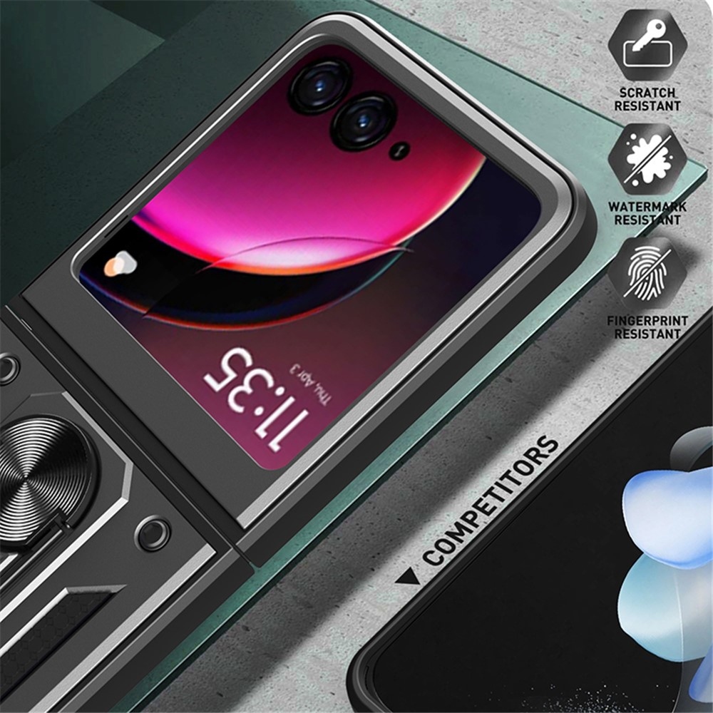 Slide odolný kryt na Motorola Razr 40 Ultra 5G - čierny