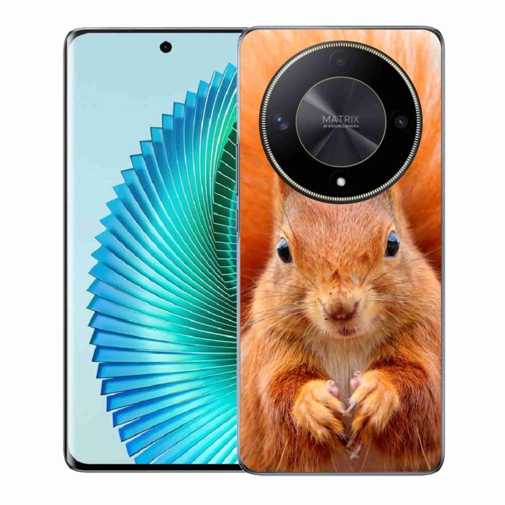 Gélový kryt mmCase na Honor Magic 6 Lite 5G - veverička